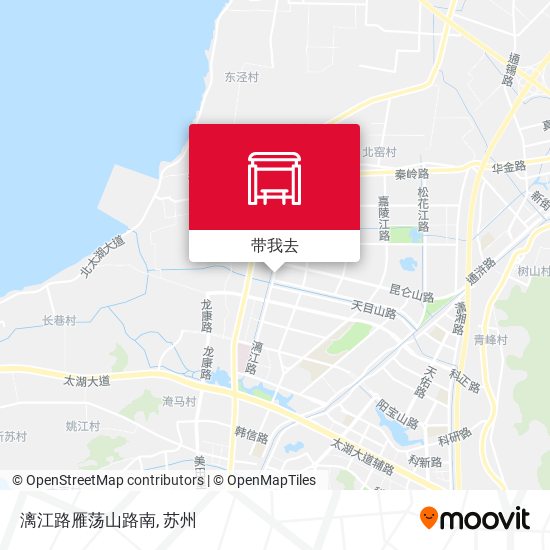 漓江路雁荡山路南地图
