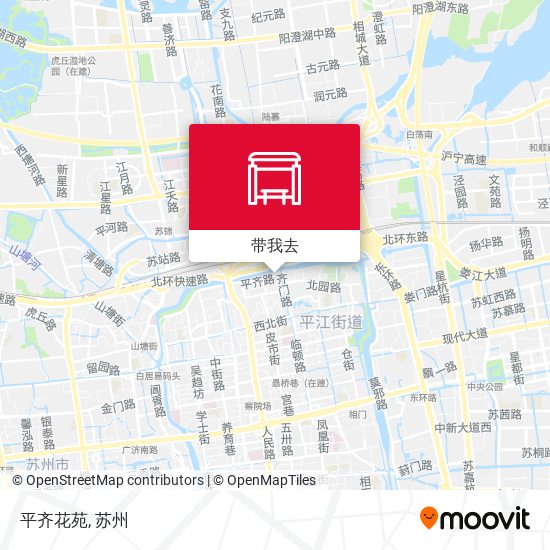 平齐花苑地图
