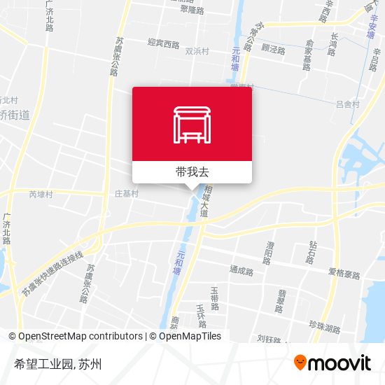 希望工业园地图