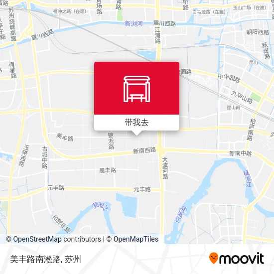 美丰路南淞路地图