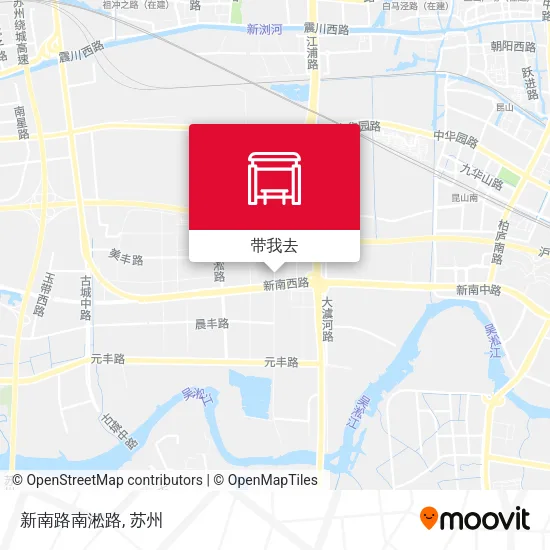 新南路南淞路地图