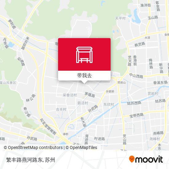 繁丰路燕河路东地图