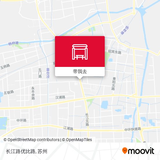 长江路优比路地图