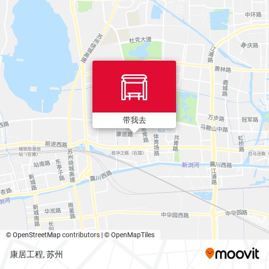 康居工程地图