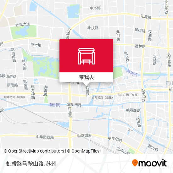 虹桥路马鞍山路地图