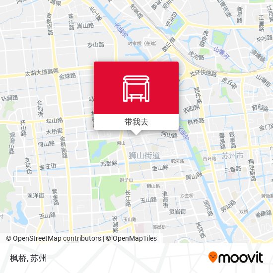 枫桥地图