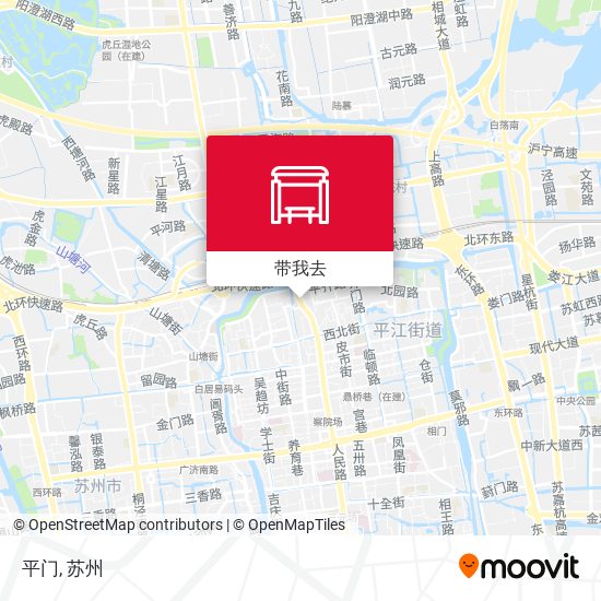 平门地图