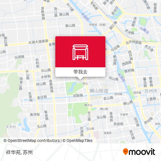 祥华苑地图