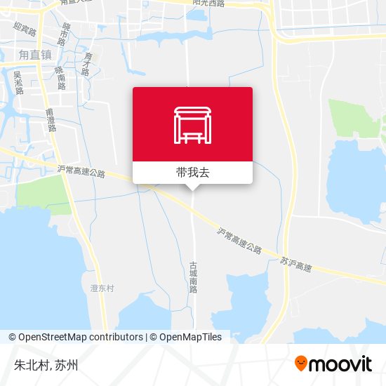 朱北村地图