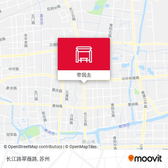 长江路翠薇路地图