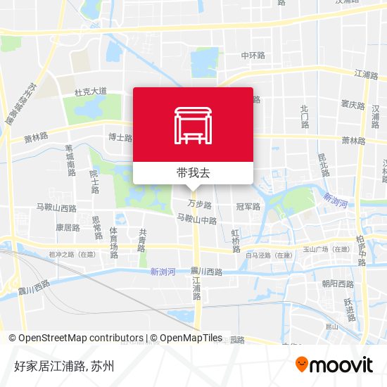 好家居江浦路地图