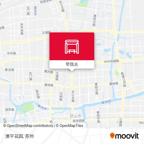 澳宇花园地图