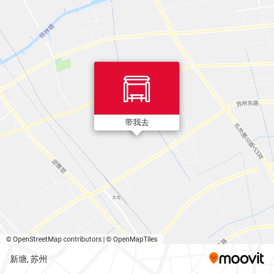 新塘地图
