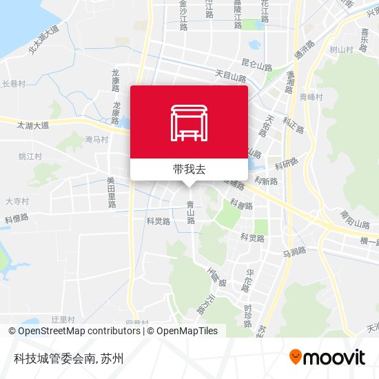 科技城管委会南地图