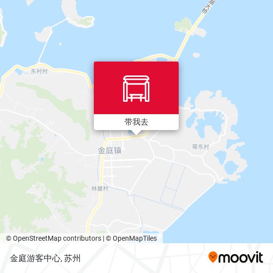 金庭游客中心地图