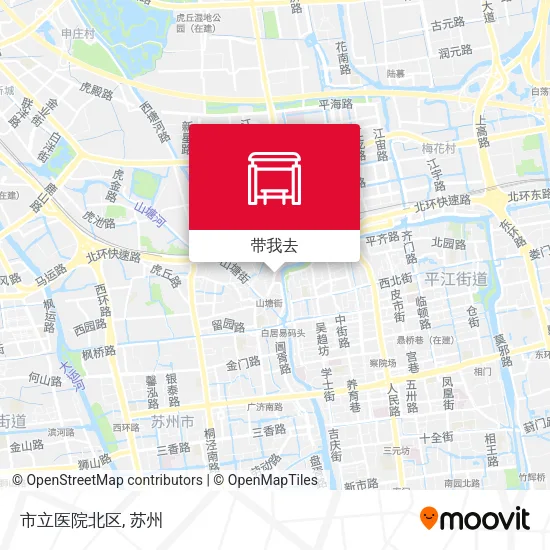市立医院北区地图