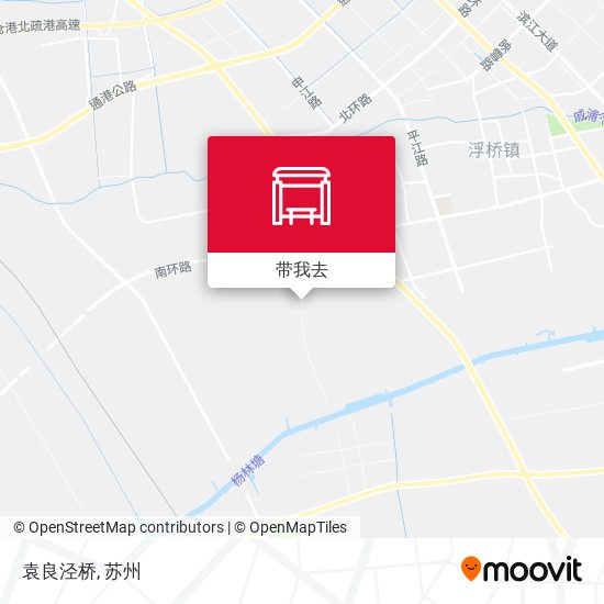 袁良泾桥地图