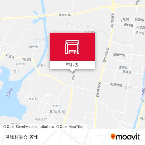 灵峰村委会地图