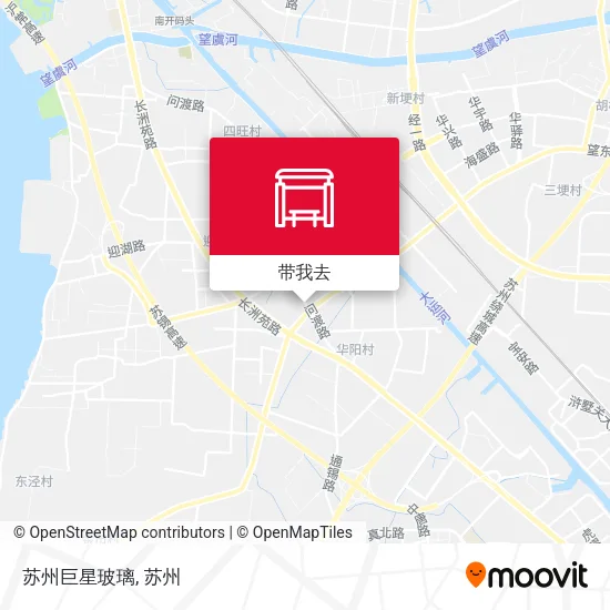 苏州巨星玻璃地图