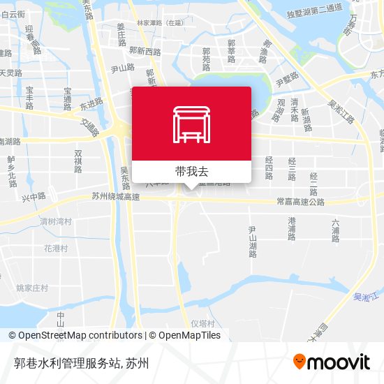 郭巷水利管理服务站地图