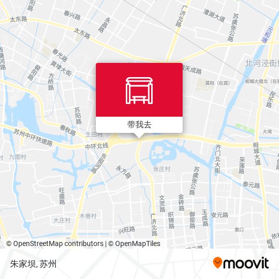 朱家坝地图