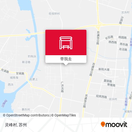 灵峰村地图