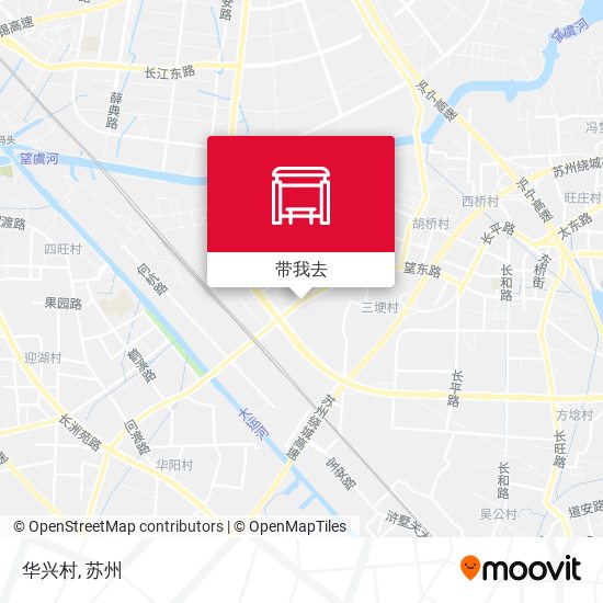 华兴村地图