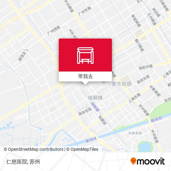 仁慈医院地图