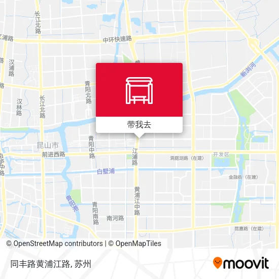 同丰路黄浦江路地图