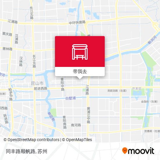 同丰路顺帆路地图
