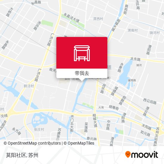 莫阳社区地图