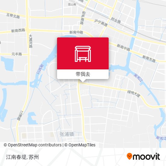 江南春堤地图