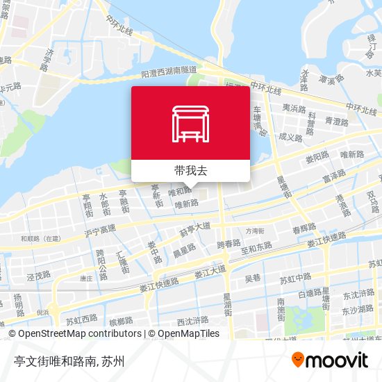 亭文街唯和路南地图