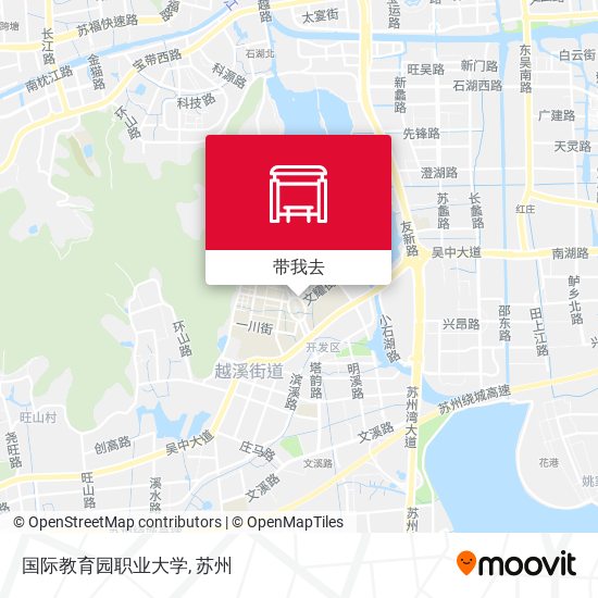 国际教育园职业大学地图