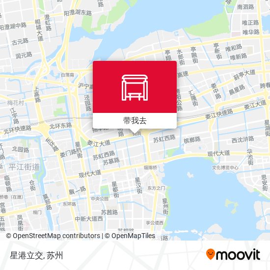 星港立交地图