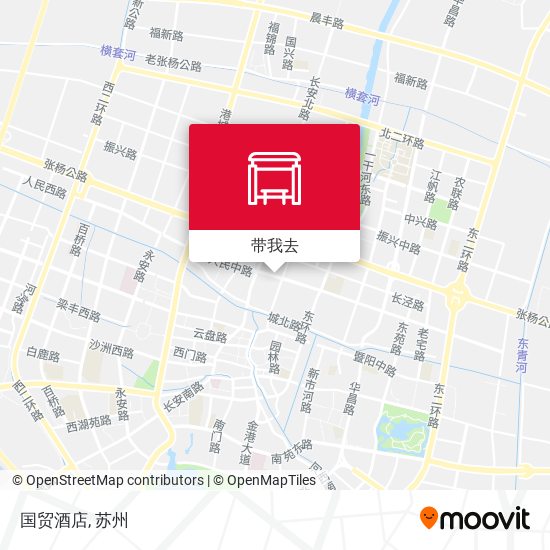 国贸酒店地图