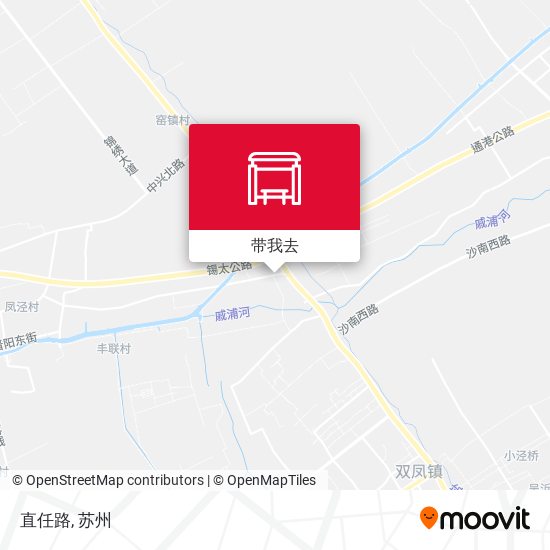 直任路地图
