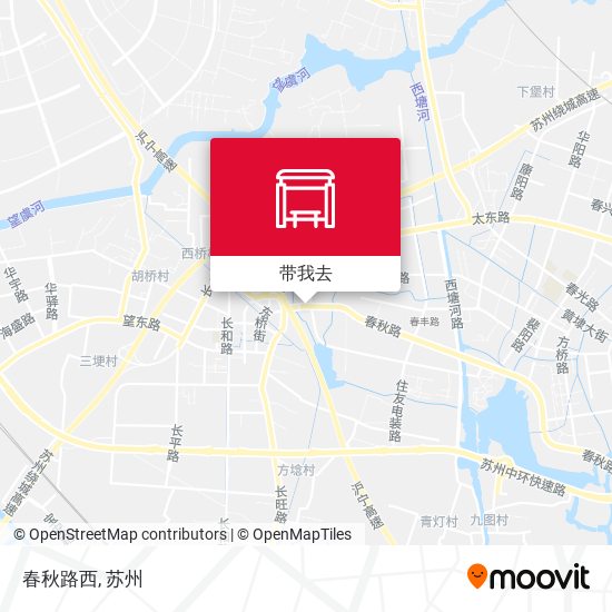 春秋路西地图