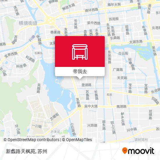 新蠡路天枫苑地图