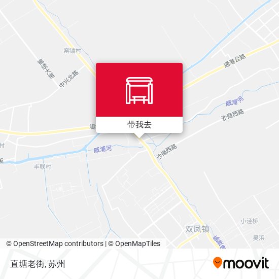 直塘老街地图