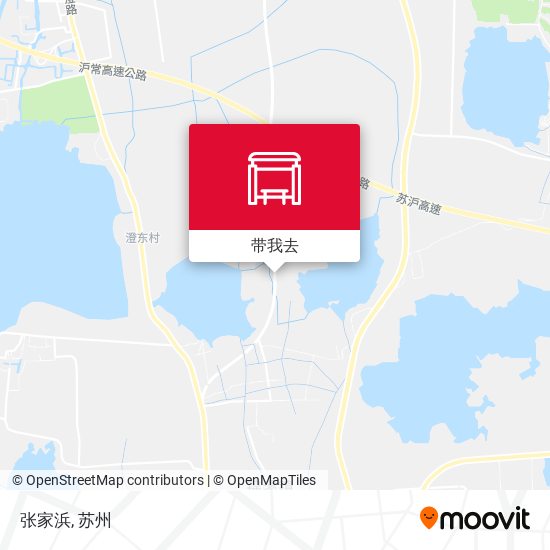 张家浜地图