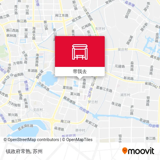 镇政府常熟地图