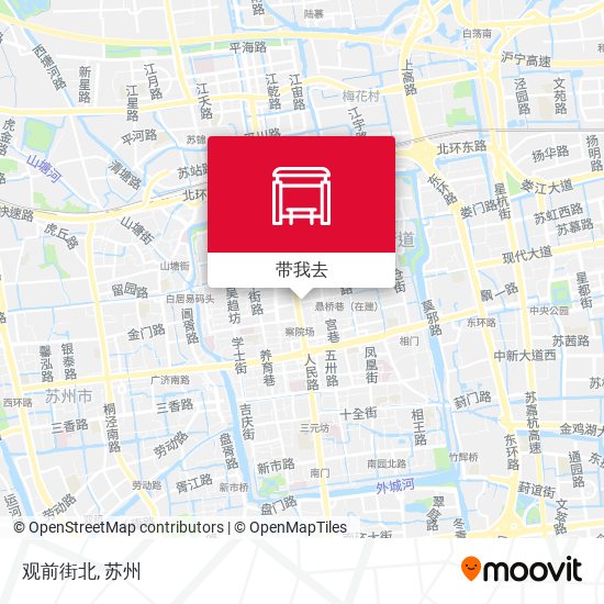 观前街北地图