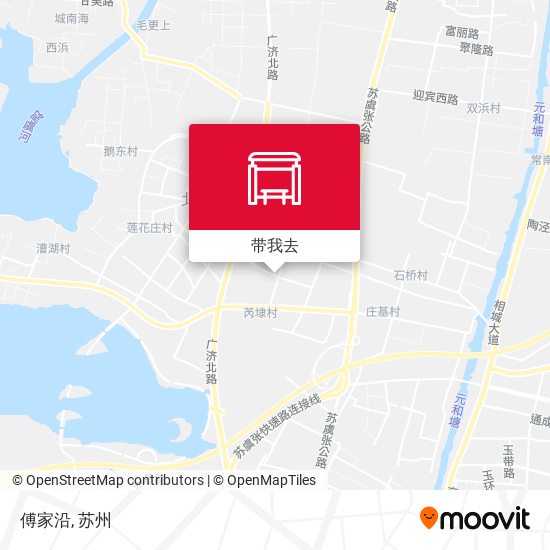 傅家沿地图