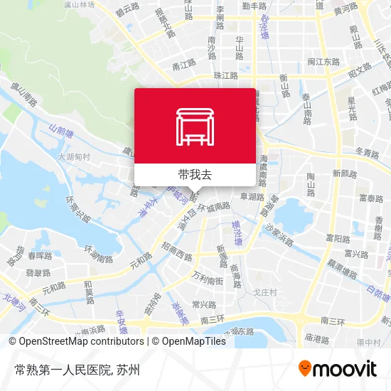 常熟第一人民医院地图