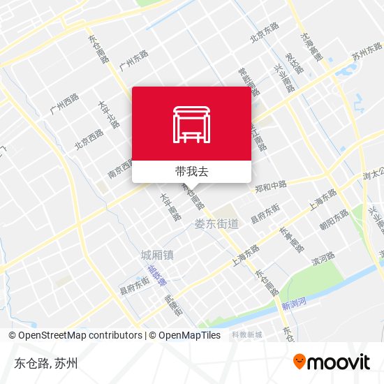 东仓路地图