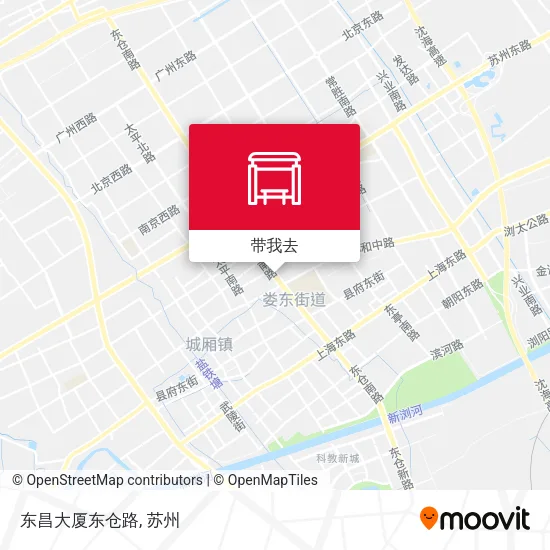东昌大厦东仓路地图