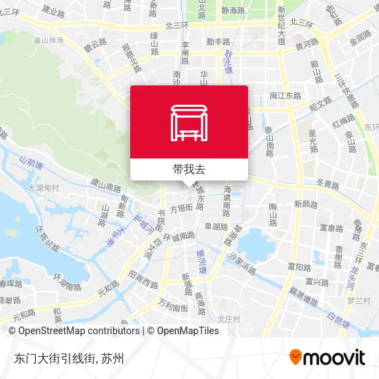 东门大街引线街地图