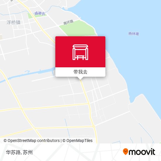 华苏路地图