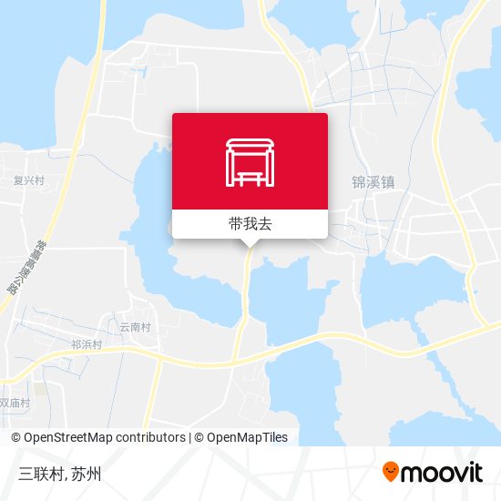 三联村地图